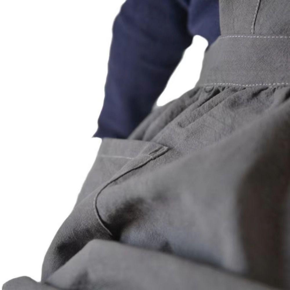Solid Color Florist Apron Adult/Children Children's Apron Kitchen Cooking Apron  Housework Cleaning