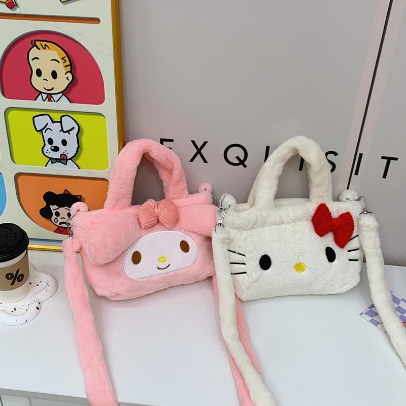 Lightweight Cozy And Plush Crossbody Bag For Kids Available In Soft Colors Cute Functional And
