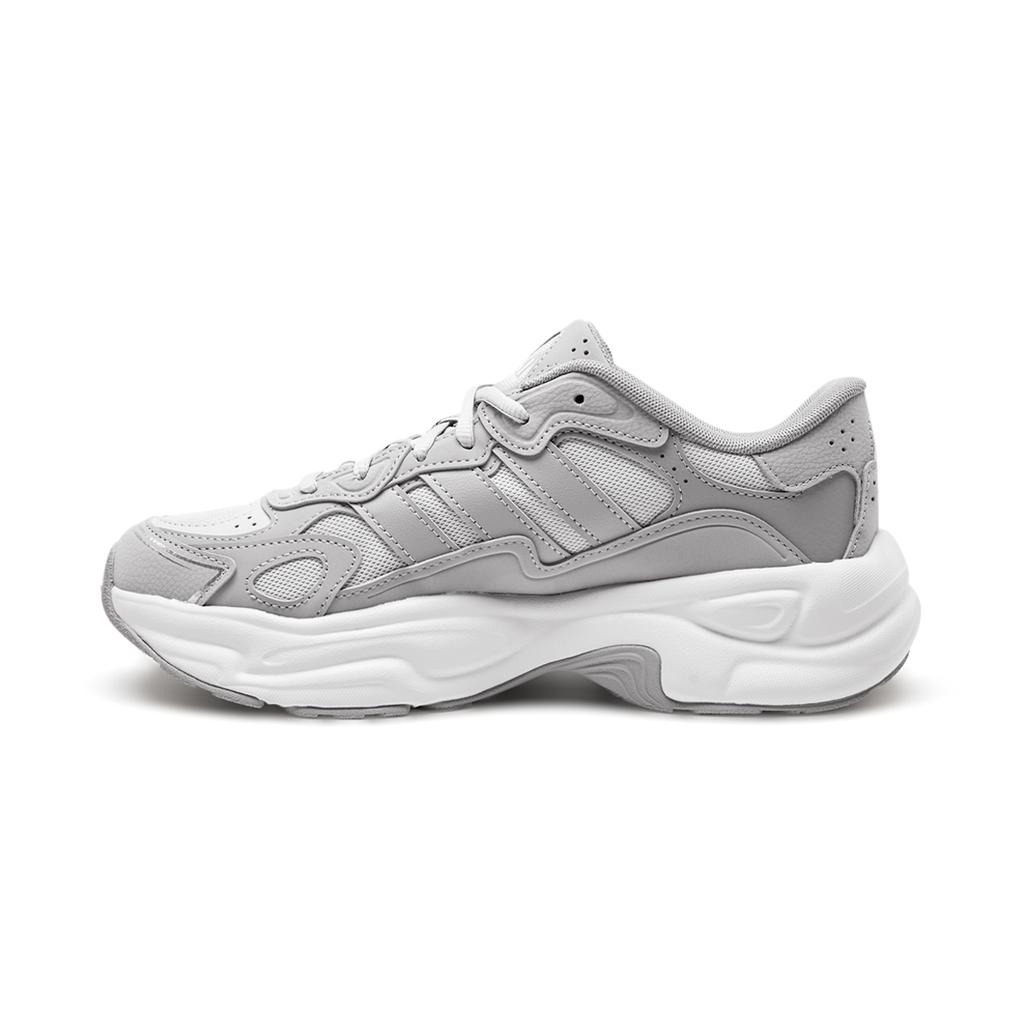 Adidas Lite Shuffle Comfortable Versatile Casual Shoes Unisex Sneakers Light-Gray KI1503