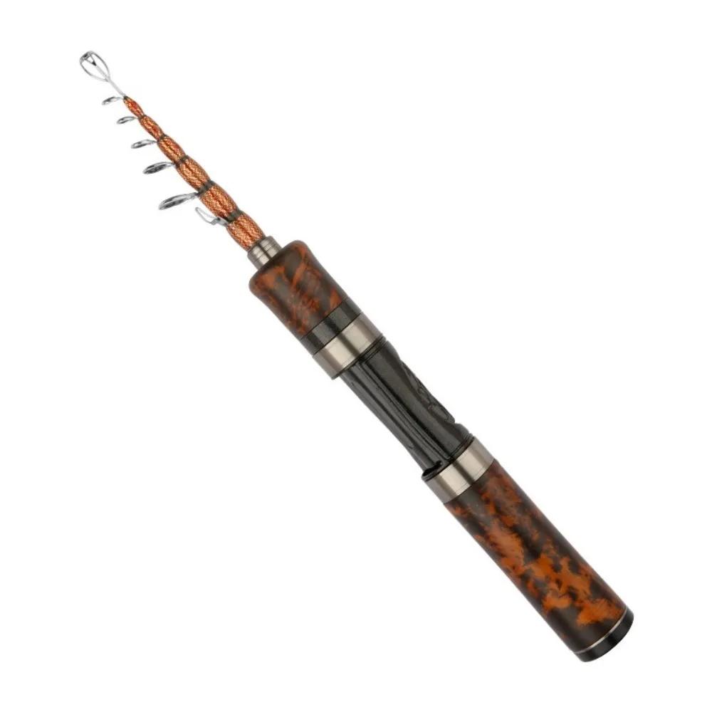 1.5-1.8m Length Telescopic Fishing Rod Professional UL/ML Power Fishing Rod Titanium Alloy Fishing Pole Casting Rod Fishing Gear