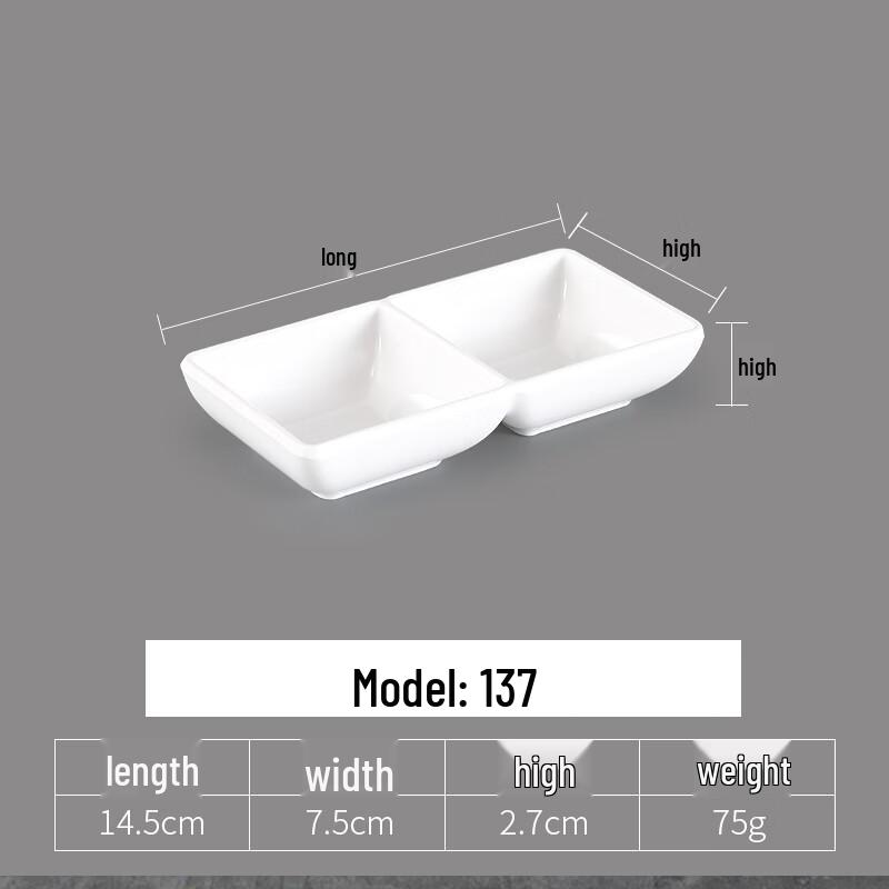 Melamine Round Sauce Dipping Dish