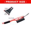 Multi Purpose Winter Snow Shovel For Car Window Scraper Brush Functions Ergonomic Handle Ice Scraper Snow Remover Tool
