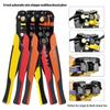 Crimper Cable Cutter Automatic Wire Stripper Multifunctional Stripping Tools Crimping Pliers Terminal 0.2-6.0mm² Tool