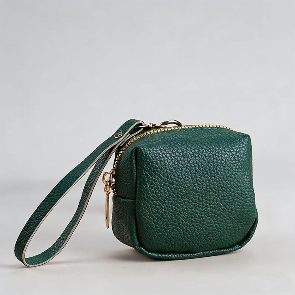 New Women's Elephant Coin Purse Keychain - Fashionable Card Holder & Lipstick Storage