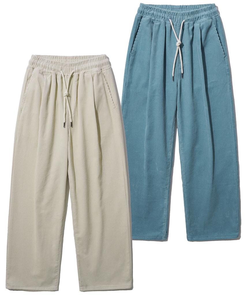 WV PROJECT [2Pack] Croffle Corduroy Wide Pants 2Pack Mjlp7618 (B Type)