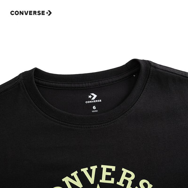 Converse Unisex Kids' Star Pattern Short Sleeve T-Shirt