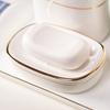 Eco Friendly Ceramic Soap Holder Nordic Style Soap Box  Bathroom Accessories