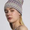 UNDERCONTROL Studio SQUARE NET BEANIE / C ORIENTAL / MIX LAVENDER