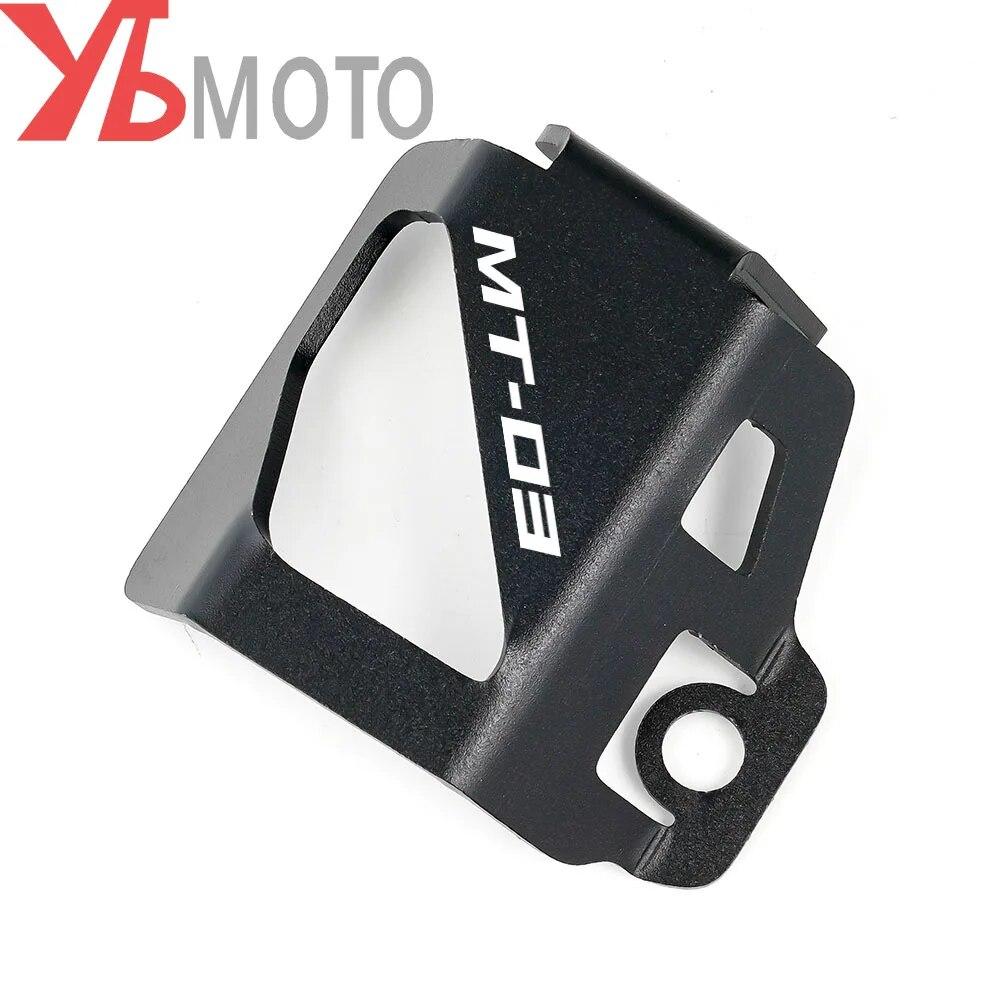 For Yamaha MT03  2022 MT-03 2015-  Motorcycle Accessories Front Rear Brake Fluid Reservoir Caps Oil Cover Guard