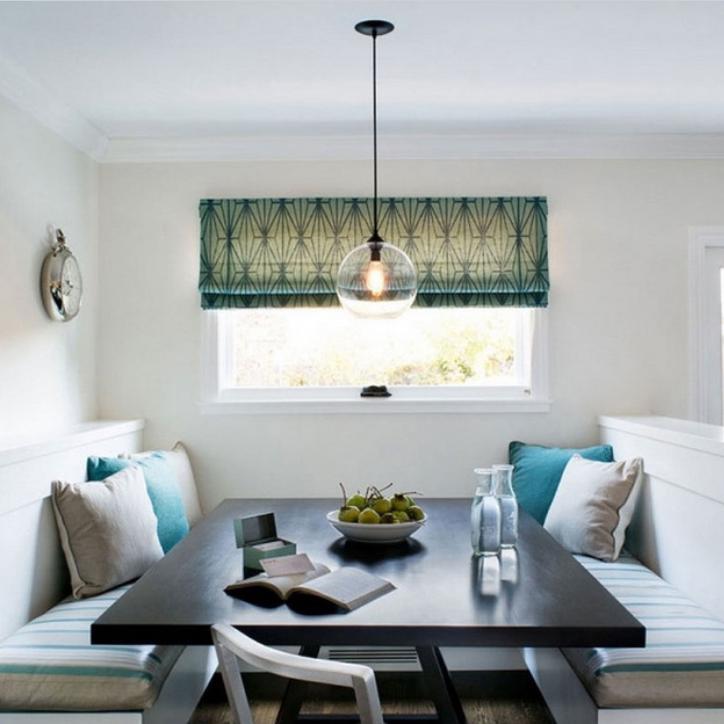 

Лофт Винтаж Промышленный 6 Цветной Стеклянный Шар Подвесные Светильники диаметром 30см Светильники Кухня Ресторан diameter 30cm чистый