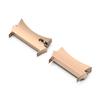 2Pcs Watch Strap Connectors Compatible for Samsung Galaxy Watch4 Watch4 Classic Smartwatch Strap Metal Link Attachment
