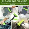2pcs Winter New Car Snow Shovel Multi-function Mini De-icing Defrosting Shovel Silicone Anti-slip