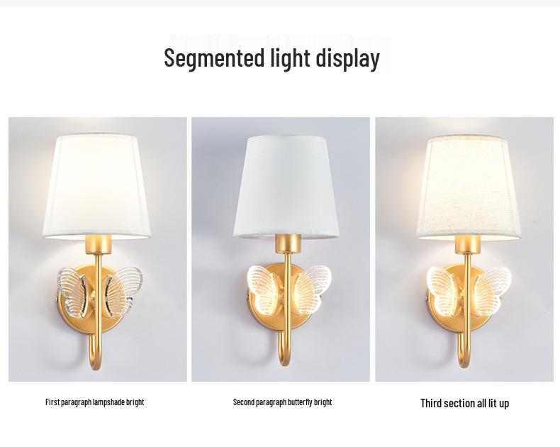 Wireless LED Bedside Wall Lamp: Modern Minimalist Energy-Saving Night Light