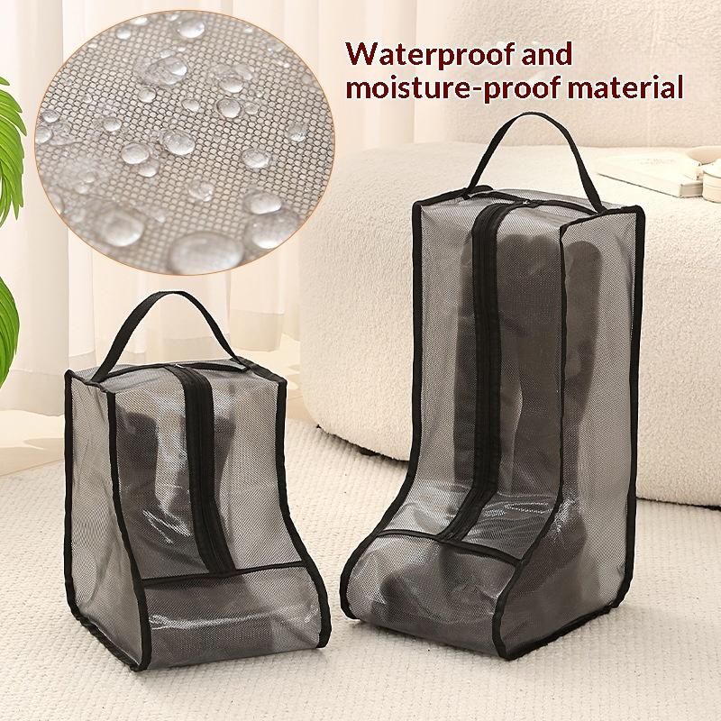 1Pcs Moistureproof Foldable Boot Organizer Portable Waterproof Shoes Dust Cover Dustproof Storage Bags For Travel