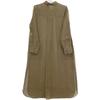 ANAYI [10211714340] Cotton Sheer Shirt Dress 36 BrownUsed
