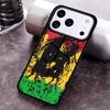 Rasta Lion Reggae Bob Marleys Phone Case for iPhone 17 16 15 Pro Max Air 14 13 12 11 Plus Shockproof Capa Cover