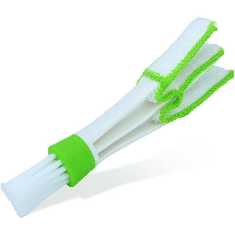 Car Air Conditioner Vent Brush Microfibre Car Interior Cleaner Auto Detailing Blinds Duster Brush Car-styling Auto Accessories