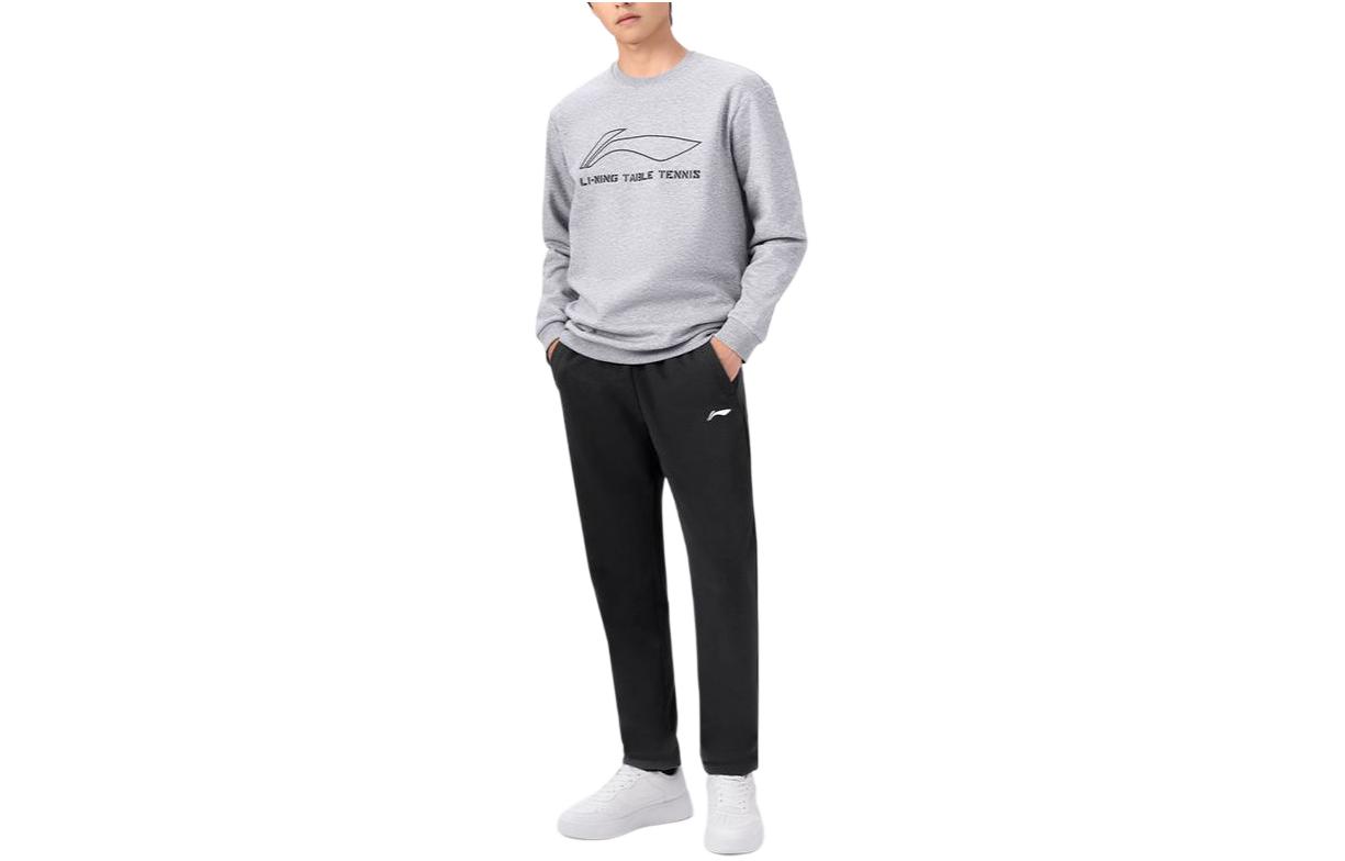 Li Ning Sweatshirts Unisex Crew Neck Moderate Regular AWDTD17 2XL