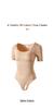 Women's Short Sleeve Tummy Control Shapewear Bodysuit