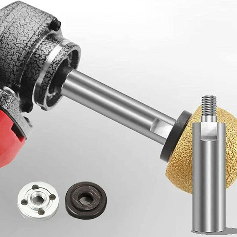 140mm Angle Grinder Extension Connecting Rod M14 Thread Adapter Rod for Rotary Polishing Pad Grinding Connection