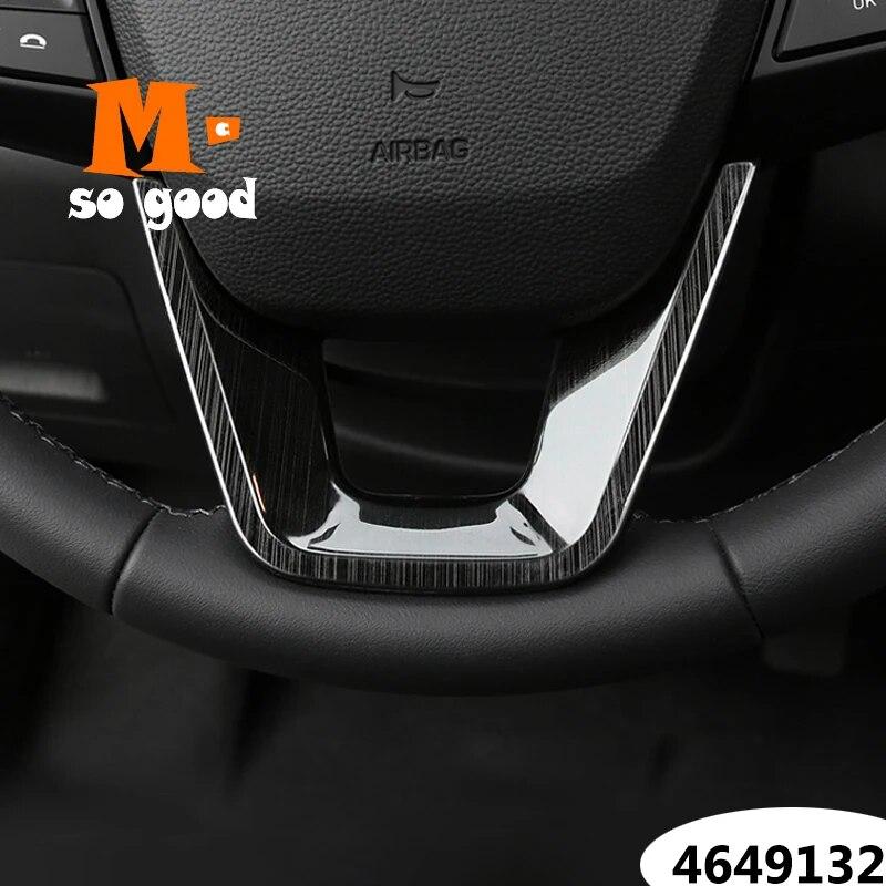 2015/16/17/18 For Hyundai Creta IX25 Steering Wheel Buttons Cover Trim Stianless Steel Auto Interior Sticker Shell Accessories