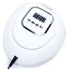Retoo X5 MAX 80W UV LED Nail Lamp with 45 Dual Light Source Beads, Motion Sensor & LCD Display, Detachable Base, Timer, White