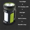 Waterproof Hand Lamp 2 Lighting Modes LED Searchlight New Handheld Lighting  Night Work