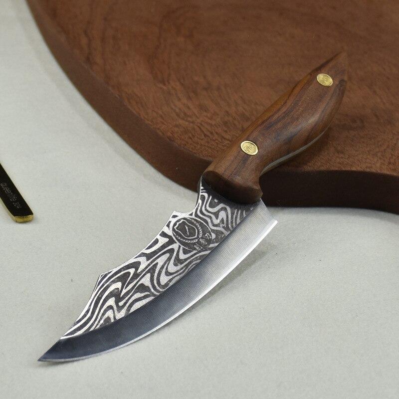 6" Kitchen Chef Knife Chinese Meat Cleaver Vegetable Cutter Cooking Tools Boning Knives Cutter