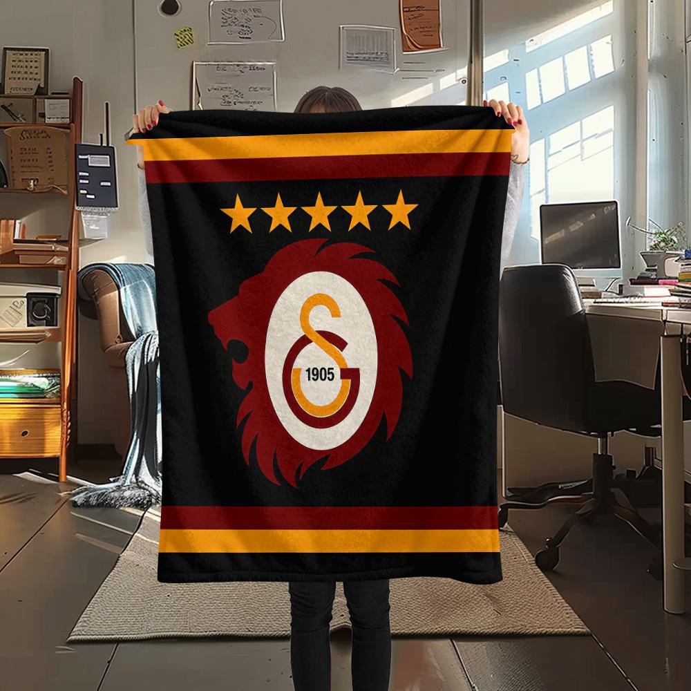 Galatasaray2 Flannel Blanket, High quality Comfortable for All Seasons, Home Decor, Warmth and Comfort