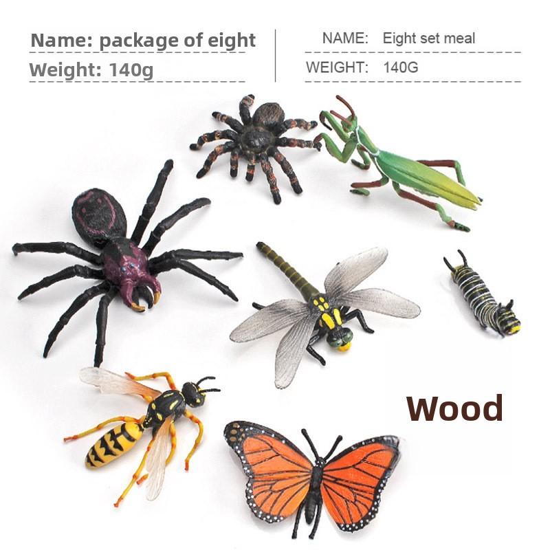 Jungle Rainforest Insect Butterfly Poison Spider Pvc Model Set With Realistic Wildlife Display For Nature Enthusiasts