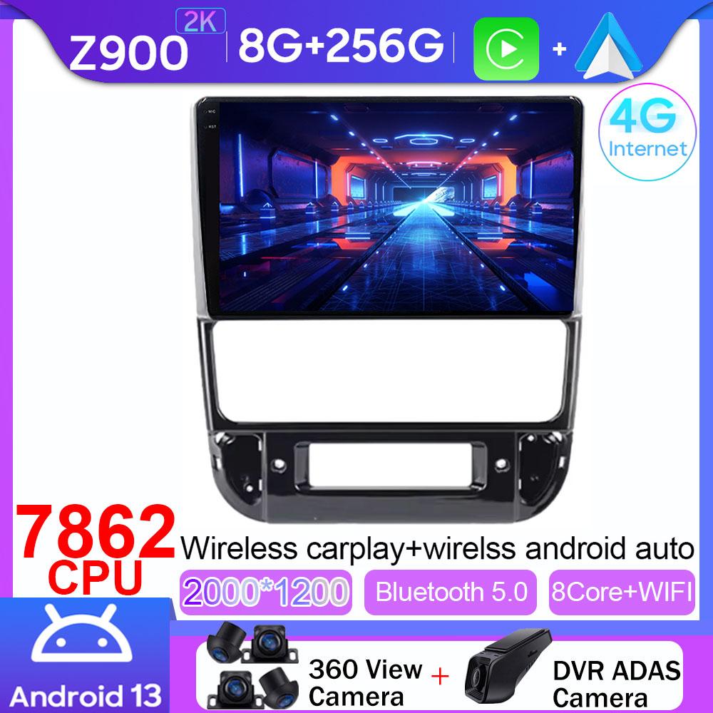 Android Car Head Unit For Peugeot 406 1994 - 2005 Multimedia Stereo Radio Video Player GPS BT Carplay Android Auto No 2din QLED