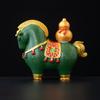 Tea Table Decoration Horse Miniature Chinese Style Zodiac Horse Ornaments Desktop Ornament  Office