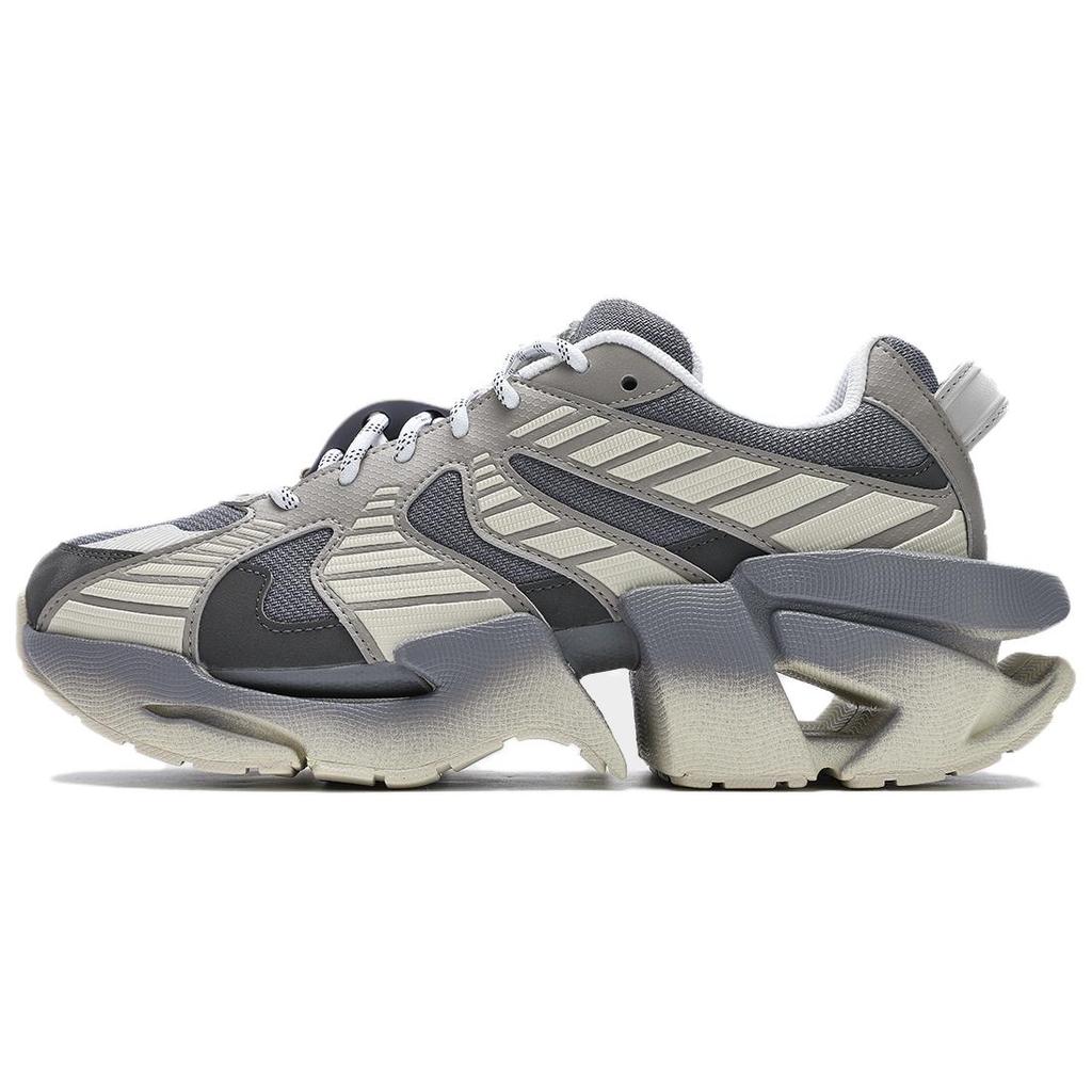 Fila Space Comfortable Versatile Low-Top Dad Shoes Women Sneaker Gray F12M433117FQA