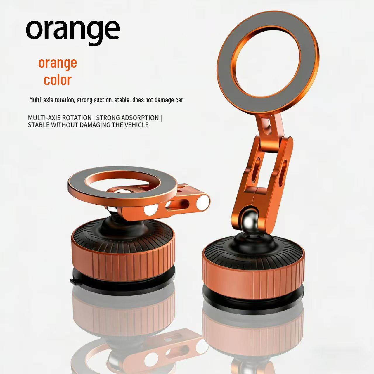 Magnetic Car Phone Holder with Vacuum Suction Cup Mount