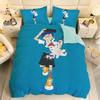 Gamer Digital-monsters Beding Set Digimon Soft with Soft Fabric Duvet Cover Plus Pilowcases Unfiled Single Double Bed Children Young Gift