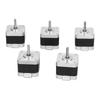 5Pcs Stepper Motor High Accuracy Stability Uniform Speed Lower Noise Three Dimensional Printer Motor