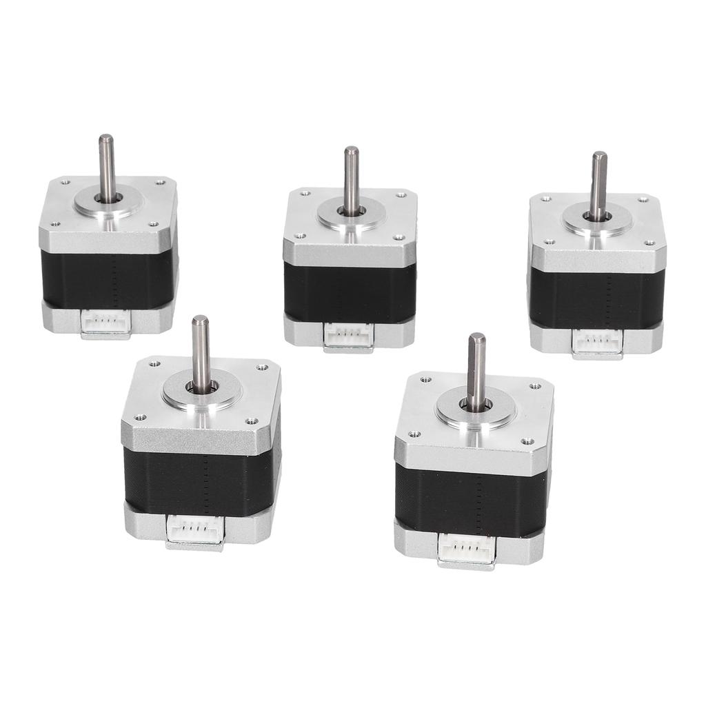 5Pcs Stepper Motor High Accuracy Stability Uniform Speed Lower Noise Three Dimensional Printer Motor
