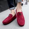 Fashion Slip-ons Men Casual Flats Outdoor Moccasin Men Walking Shoes Leather 2025 New High Quality Loafers Handmade Male Dress Shoes