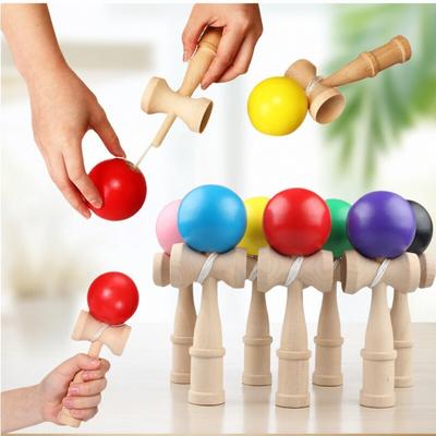 Holzschwert Ball Spielzeug Holz Geschicklichkeits Schwert Becher Ball Spiele Pädagogisch Outdoor Lustige Spielzeuge für Kinder Sport Geburtstag Geschenk