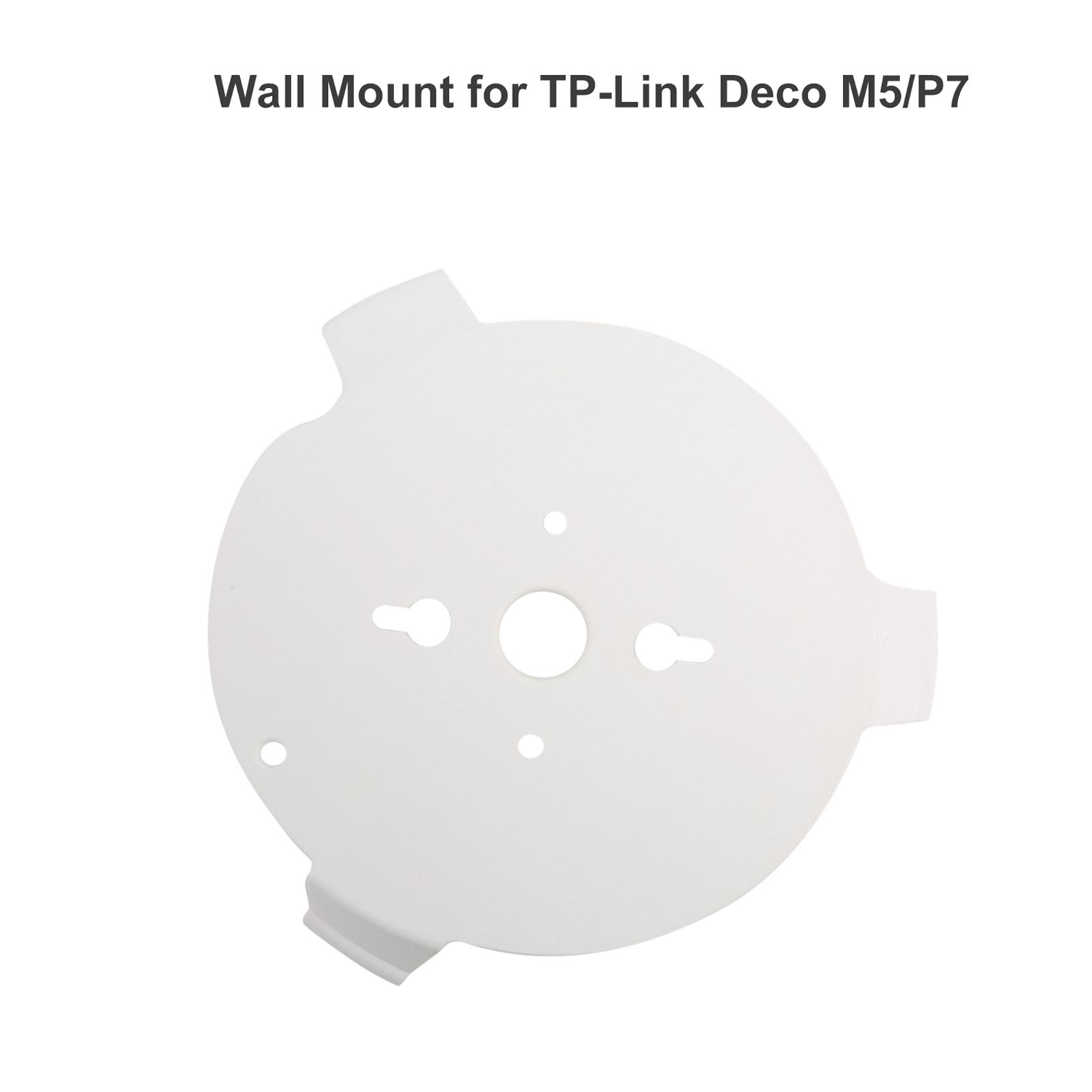 Wall Mount for Deco M5/P7 Whole Home Mesh WiFi System, Sturdy Bracket Holder for Deco M5 Router/P7 Space Saving Router Wall Holder, Wh