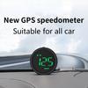 Car Head Up Display KM/h MPH Overspeed Alarm Speedometer Smart Gadgets GPS HUD Digital Gauges Auto Electronics Accessories