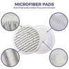 Replacement Steam Mop Pads For Shark Steam Mop Pads For Shark S7000 S7001 T2 T21 U6002 Steam & Scru