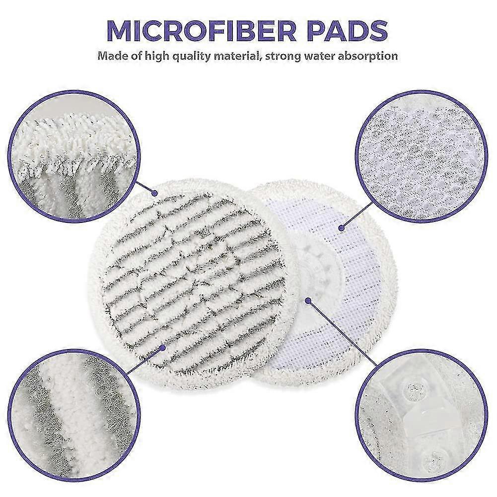 Replacement Steam Mop Pads For Shark Steam Mop Pads For Shark S7000 S7001 T2 T21 U6002 Steam & Scru