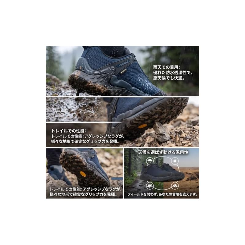 [Merrell] Hiking Shoes Chameleon Redux Storm Gore-Tex BLACK 26.0cm 2E Unisex