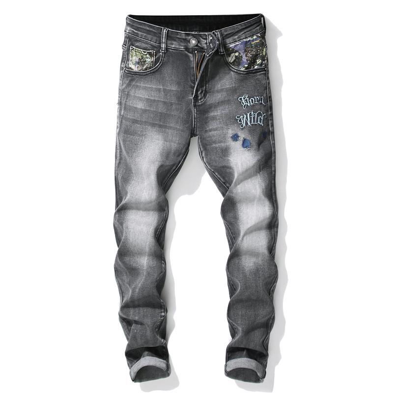 Nueva Tendencia Moda Pantalones Largos Talla Grande Harlan Jeans Hombres  Juventud Modelos Delgados Pantalones De Hombre comprar a buen precio —  entrega gratuita, reseñas reales con fotos — Joom