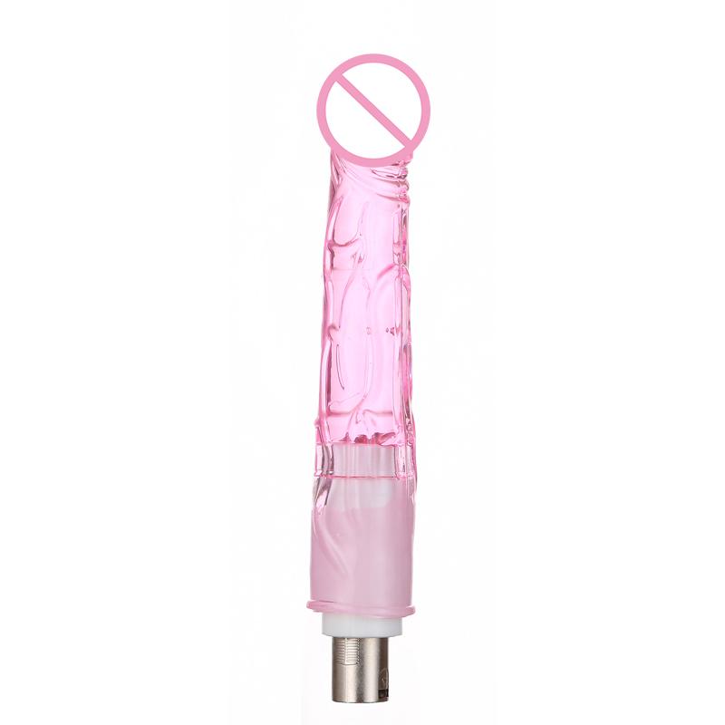3XLR Traditional Sex Machine Attachments Jelly Realistic Dildos Anus Plug Adult Toys for Couple Masturbation Machine Accessories