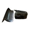 Car Decoration Door Mirror Cover For Ford Focus MK2 2005-2008 Carbon Fiber Glossy Black Car Rearview Accessories Styling