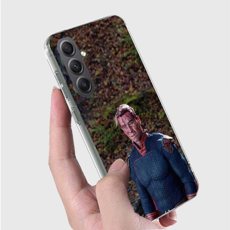 Homelander The Boys Phone Case for Samsung A16 A26 A36 A56 A17 A37 A57 A07 A06 A02S A03 A04S A05S Galaxy Note 20 10 A50S A71 A51