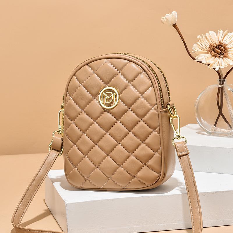 

Bag Women s messenger bag Mobile phone bag 2025 New trendy fashion women s bag niche high-end mini shoulder bag women хаки