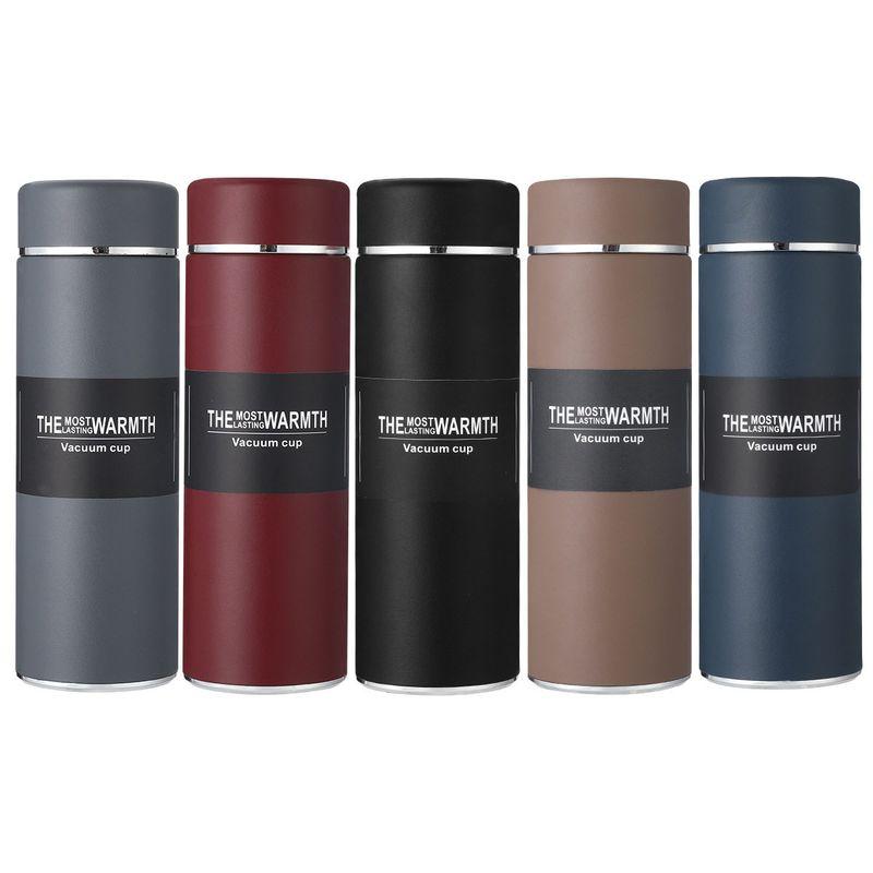 Men's Large-Capacity Thermos Cup Stainless Steel Portable Business Straight Cup Gift Student Tea Cup Large Size